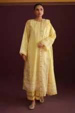 Paste Printed Lawn 3 Piece in Lemon Color WUS26X30772