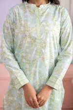 Printed Lawn 3 Piece in Mint Blue Color WUS26X30832