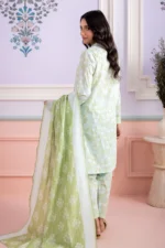 Printed Lawn 3 Piece in Mint Blue Color WUS26X30832