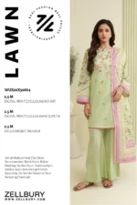 Printed Lawn 3 Piece in Pista Color WUS26X30884