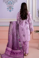 Printed Lawn 3 Piece in Lilac Color WUS26X30887