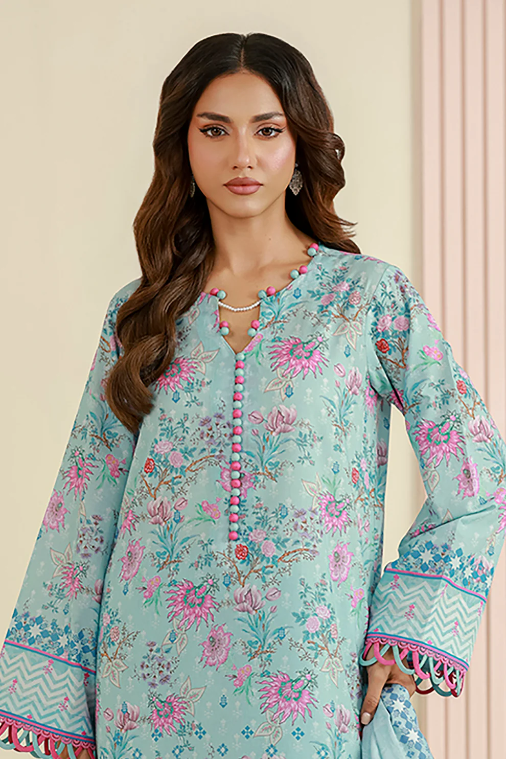 WUS26X31009_1_-_Copy Printed Lawn 3 Piece WUS26X31009