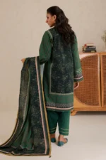 Printed Lawn 3 Piece in Green Color WUS26X31019
