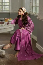 Embroidered Cotton Chikankari 3 Piece WUC25E34027