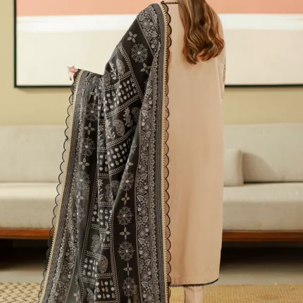 Embroidered Cotton Chikankari 3 Piece WUC26E34047
