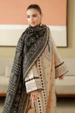 Embroidered Cotton Chikankari 3 Piece WUC26E34047