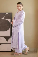 Embroidered Cotton Chikankari 3 Piece WUC26E34059