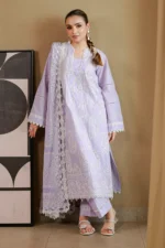 Embroidered Cotton Chikankari 3 Piece WUC26E34059