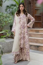 Embroidered Cotton Chikankari 3 Piece WUC26E34064