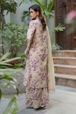 Embroidered Cotton Chikankari 3 Piece WUC26E34064