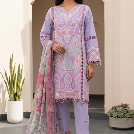 Embroidered Lawn 3 Piece WUS25E30614