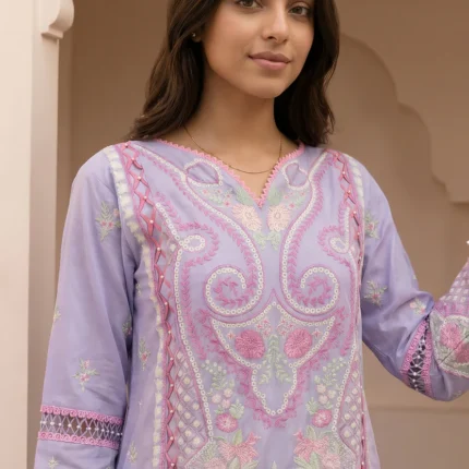 Embroidered Lawn 3 Piece WUS25E30614