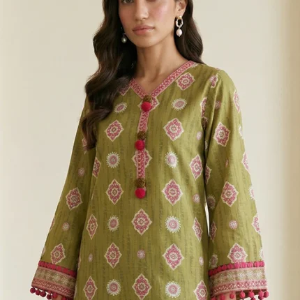 Embroidered Lawn 2 Piece WUS26E20673