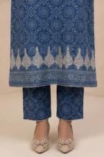 Embroidered Lawn 2 Piece in Blue Color WUS26E20809