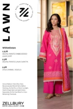 Embroidered Lawn 3 Piece WUS26E30502