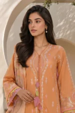 Signature Embroidered Lawn 3 Piece WUS26E30793