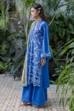 Embroidered Cotton Chikankari 3 Piece WUS26E34079