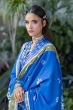 Embroidered Cotton Chikankari 3 Piece WUS26E34079
