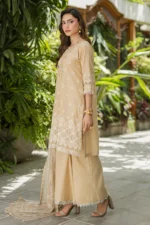 Embroidered Cotton Chikankari 3 Piece WUS26E34081