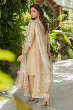 Embroidered Cotton Chikankari 3 Piece WUS26E34081