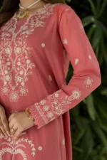Embroidered Cotton Chikankari 3 Piece WUS26E34082