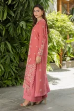 Embroidered Cotton Chikankari 3 Piece WUS26E34082