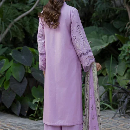 Embroidered Cotton Chikankari 3 Piece WUS26E34085