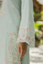 Embroidered Cotton Chikankari 3 Piece WUS26E34086