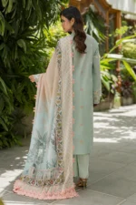 Embroidered Cotton Chikankari 3 Piece WUS26E34086