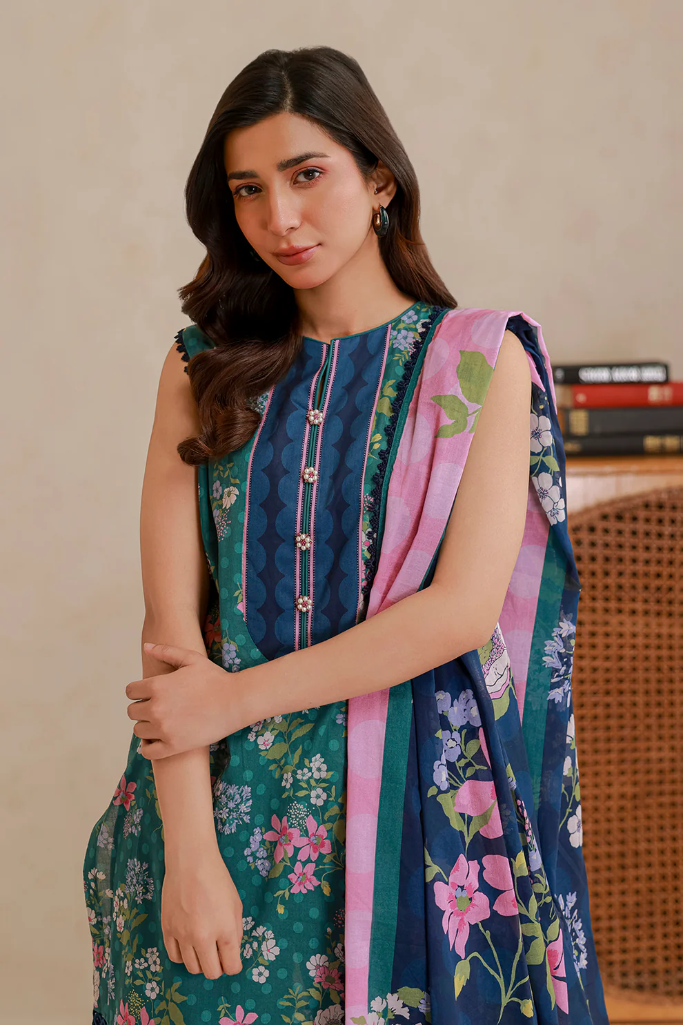 WUS26X30897_10 Printed Lawn 3 Piece WUS26X30897