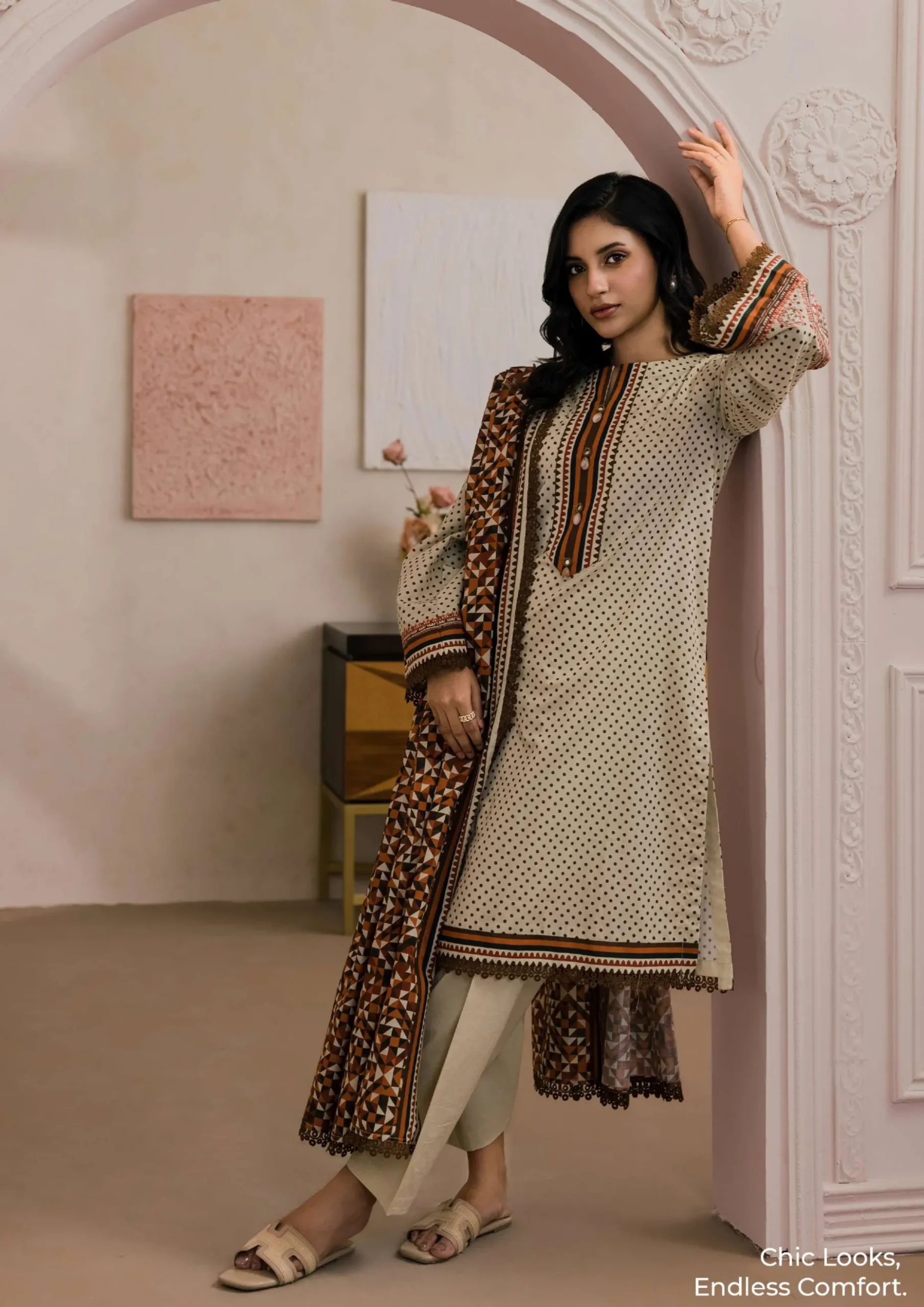Embroidered Lawn 2 Piece WUS26E20669