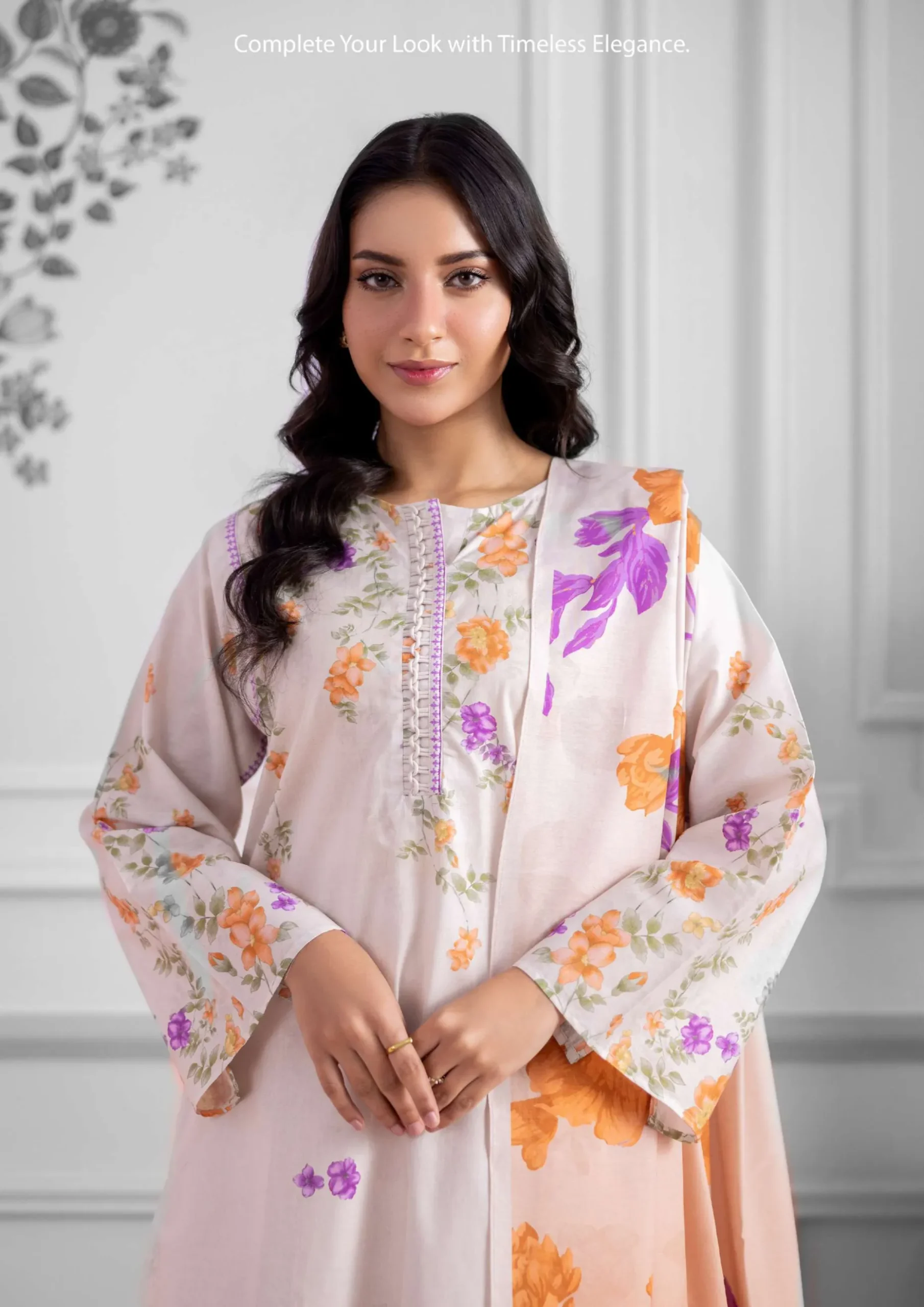 Printed Lawn 3 Piece WUS26X30889