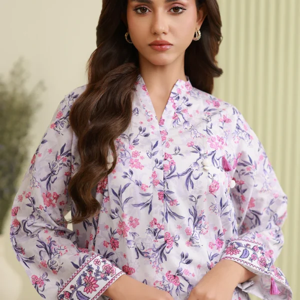 Printed Lawn 2 Pc in Lilac Color WUS26X20866