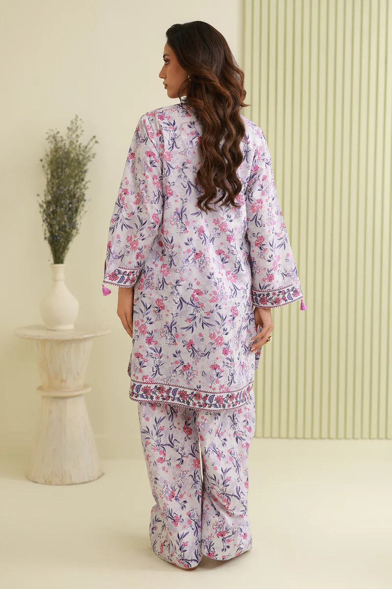 Printed Lawn 2 Pc in Lilac Color WUS26X20866