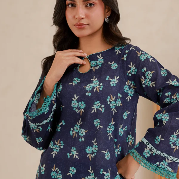 Printed Lawn 2 Pc in Blue Color WUS26X20925