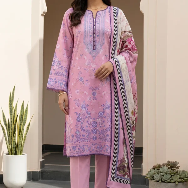 Printed Lawn 3 Piece WUS26X31023