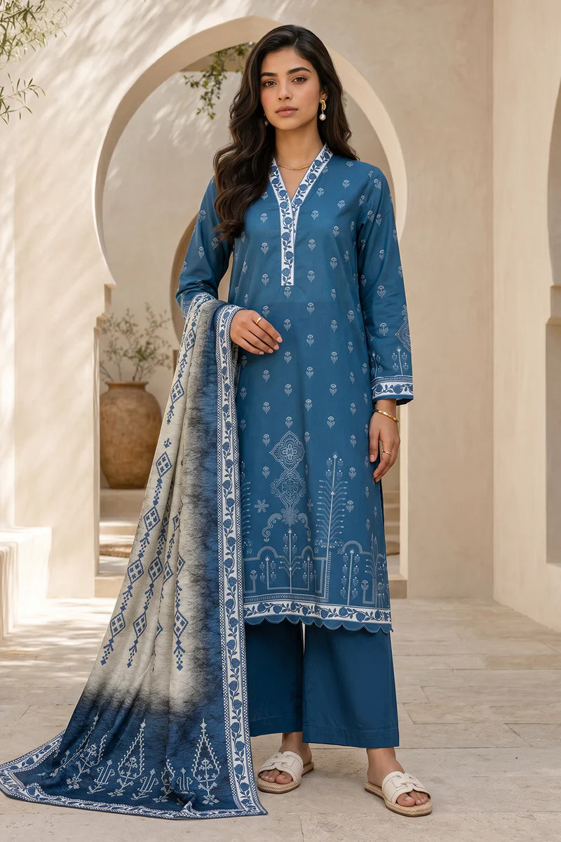 Printed Lawn 3 Piece WUS26X38056