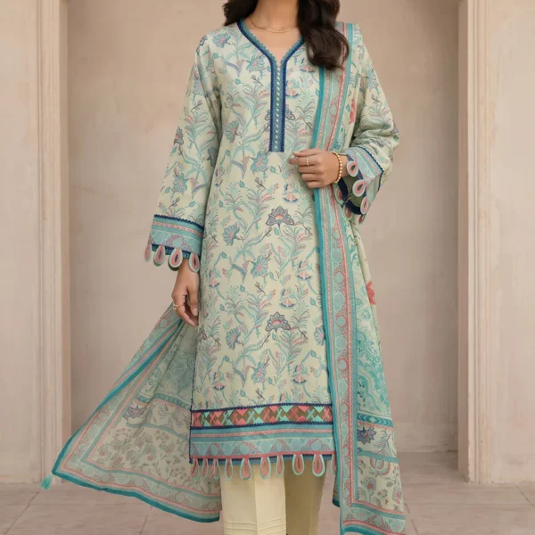 Printed Lawn 3 Piece WUS26X38115