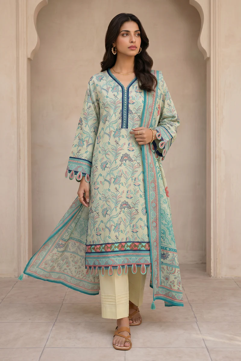 Printed Lawn 3 Piece WUS26X38115