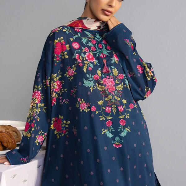 Coco Prints in Navy Blue Color S26C2P06B
